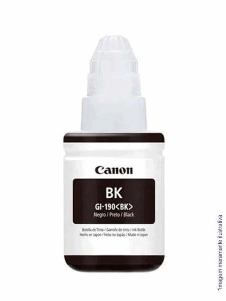 Refil de Tinta Canon Preto GL-190 70ml