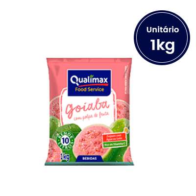 Refresco em Pó de Goiaba Qualimax - 1kg