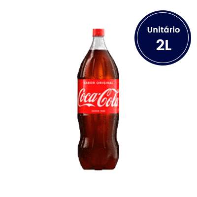 Refrigerante Coca-Cola 2 Litros - 1 unidade