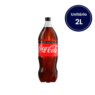 Refrigerante Coca-Cola Zero 2 Litros - 1 unidade