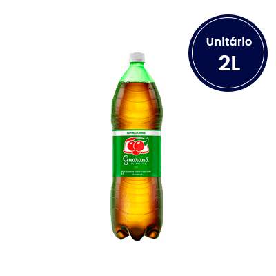 Refrigerante Guaraná Antarctica Zero 2 Litros - 1 unidade