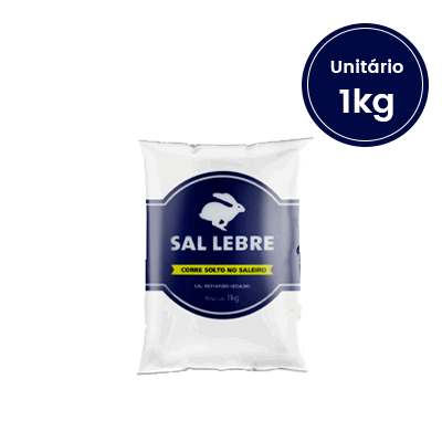 Sal Grosso Lebre 1kg