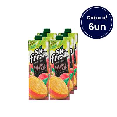 Suco Sabor Manga Sufresh 1L Caixa Com 6 un