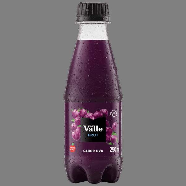 Suco Sabor Uva Del Valle 250 ml - Fardo Com 18un