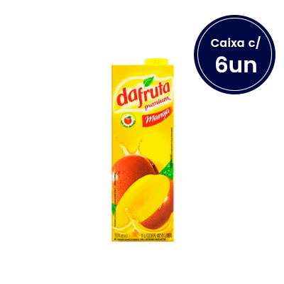 Suco de Manga Dafruta 1 Litro - com 6 Unidades