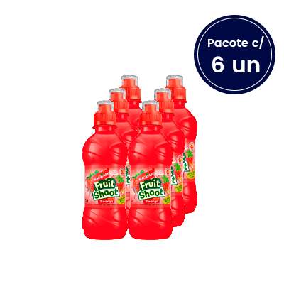 Suco de Morango Fruit Shoot 275 ml - Pacote c/6 un