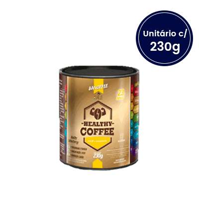 Suplemento Pré Treino Sabor Banoffe Healthy Coffee 230g