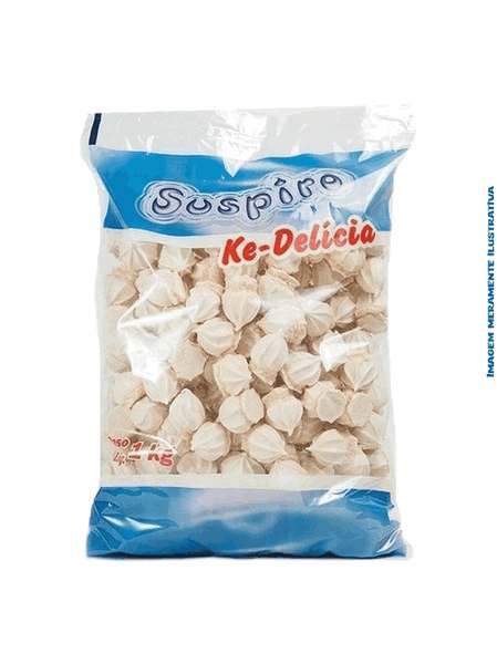 Suspiro Ke-Delícia - Pacote com 1kg