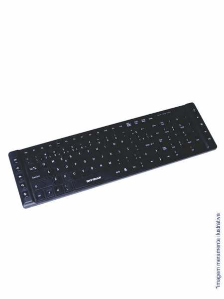 Teclado USB Soft Mymax Slim Chocolate