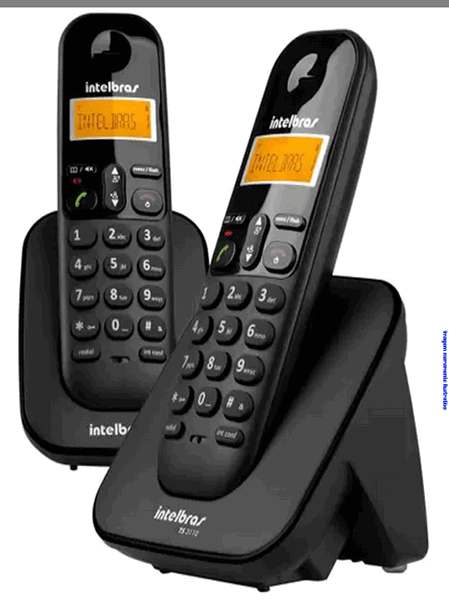 Telefone sem Fio TS3112 Intelbras + 1 Ramal