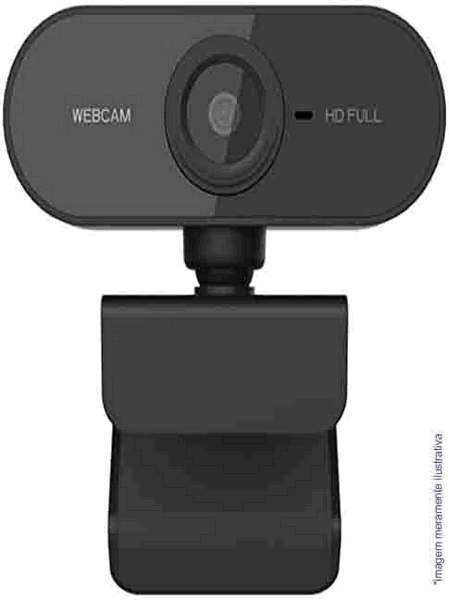 Webcam Full HD 1080P Com Microfone