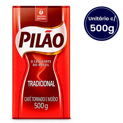 Café Tradicional Pilão a Vácuo 500g