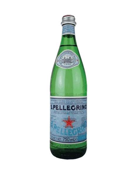 Água Mineral San Pelegrino 750ml com gás 15 unidades