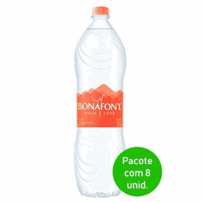 Água Mineral sem Gás Bonafont 1,5 Litros - Pacote com 8 Unidades