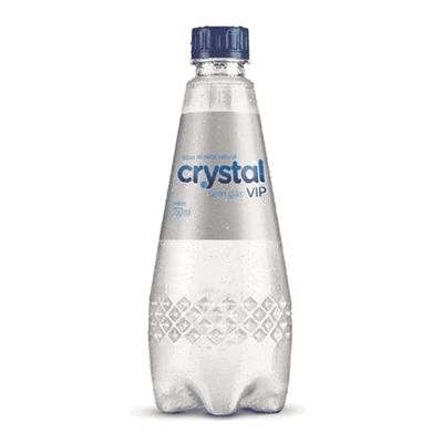 Água Mineral sem Gás Crystal Vip 350ml - Pacote com 12 Unidades