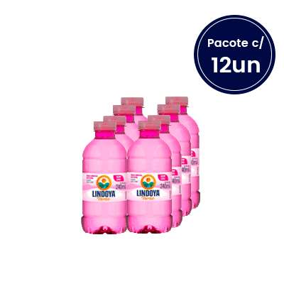 Água Mineral sem Gás Lindoya Verão Rosa 240ml