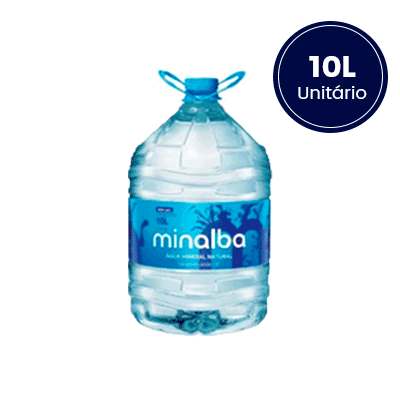 Água Mineral sem Gás Minalba 10 Litros - Unitário