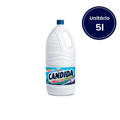 Água Sanitária Super Candida 5l