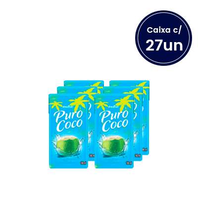 Água de Coco Puro Coco 180ml c/ 27un